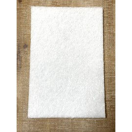 Nylon Cleaning Pad - White
